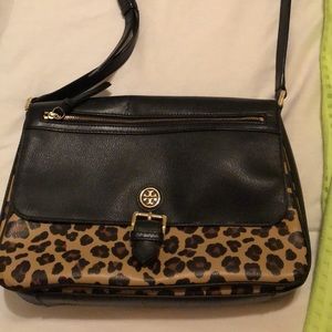 Tory Burch cheetah purse
